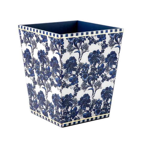 Brand New Mackenzie-Childs Royal English Garden Waste Bin - Picture 2 of 2